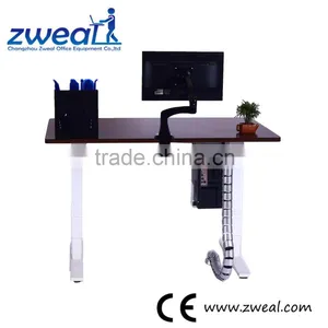 Computer Desk Design Adjustable Standing Metal Desk Set Frame thumbnail-1