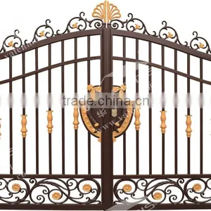 Wrought Iron Villa Luxury Gate and Main Courtyard Gate Models thumbnail-6