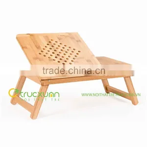 2015 Hot Quality Custom Design Bamboo Laptop Table thumbnail-2