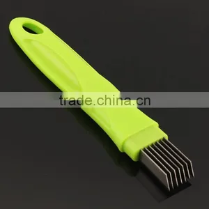 Kitchen Onion Vegetable Cutter Sharp Scallion Cutter Stainless Steel Blade thumbnail-3