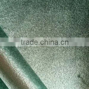 Green Color Woven Velvet Fabric 560gsm thumbnail-1