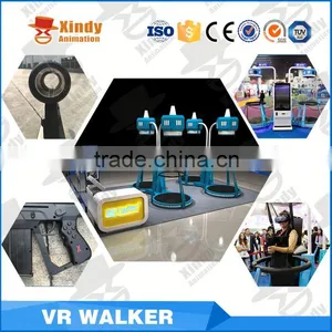 Funny Multiplayer Virtual Reality Walking and Shooting VR Treadmill Simulator thumbnail-1