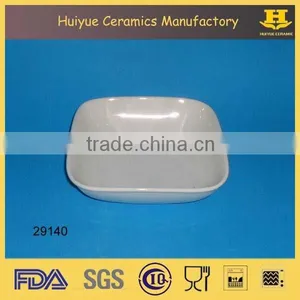 Ceramic Deep Dish Soup Bowl Square Shape thumbnail-3