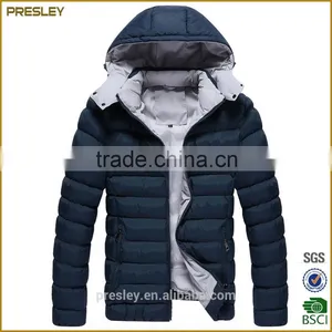 Wholesale Hot Sale Winter Padded Black Jacket and Coat Mens From China thumbnail-2