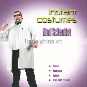 Halloween Men Mad Scientist Instant Costume thumbnail-1