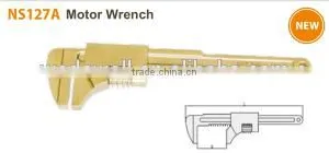 Anti Spark Tools; High Quality Non-sparking Motor Wrench/ Spanner; Die Forged;China Manufacturer;OEM Service; No MOQ thumbnail-1
