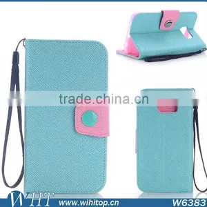Fashion Korean Style Magnetic Flip Leather Case Stand Wallet Holster For Samsung Galaxy S6 G9200 thumbnail-5