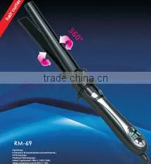 Ceramic and Tourmaline 2 in 1 Curler, Straigtening Iron, Thick Hair Tongs thumbnail-1