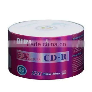 RISHENG 52X 700MB Banana Blank Cd/ Blank 120 Minute cd R/shrinkwrap 52X Blank cd Stock thumbnail-2