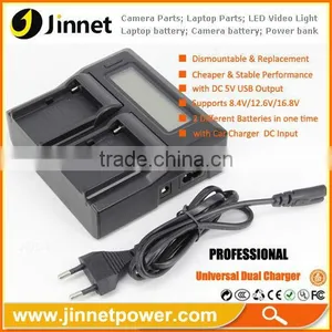 Wholesale China Factory Supplier Rapid Double Charger for NP-F970 Battery With Lcd Screen thumbnail-5