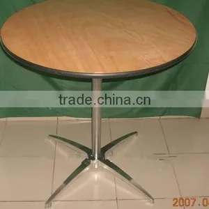 Wood Wedding Bar Height Folding Table thumbnail-3