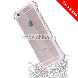 Clear Transparent Shockproof Tpu Cover Case for Iphone 6/6 Plus, Armour Case for Iphone6 thumbnail-1
