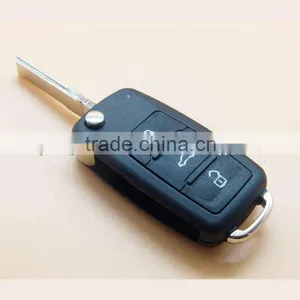 High Quality VW Car Remote Control Key for 3 Button 2002-2005 VOLKSWAGEN PASSAT B5 Key Fob Case Blank Cover 433MHZ ID48 Chip thumbnail-4