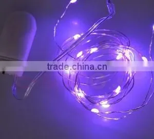 New Mini Micro CR2032 Battery Powered Led Christmas String Light thumbnail-1