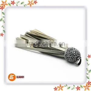 Top Quality Soft Colorful Leather Tassel for Necklace thumbnail-3