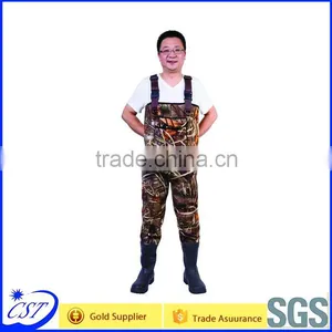 Neoprene 100% Waterproof Chest Hip Waders With Camo Design thumbnail-1