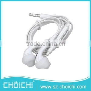 Free Sample Voice Control In-ear Stereo White Earphone For Samsung S6 thumbnail-1