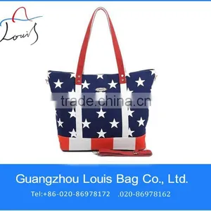 Union Jack Handbag Girls Canvas Bag thumbnail-1