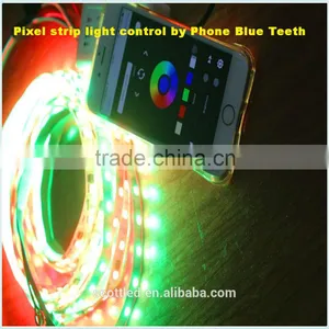 Programmable Dream Color Rgb Led Strips SK6812/WS2812B 5050 RGB With Digital Built-in IC Bluetooth Smartphone APP Control LED Supplier's Choice thumbnail-5