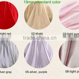 100% Silk 19mm Satin Sold Color Pillowcase thumbnail-2