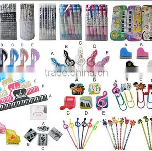 2015 Dedo Music Fancy Music Note Stationery Set 6pcs/set,promotion Stationery Set. thumbnail-4