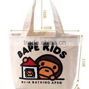 Foldable High Quality Cotton Shopping Tote Bag With Custom Logo Quality Choice thumbnail-1