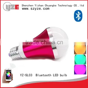 2016 Hot Smart Led Light Bulb 5w E27 Mobile Control by Bluetooth 4.0 Manufacturer thumbnail-5