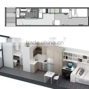 Well Design and Comfortable Prefabricated Modular Container Houses thumbnail-1