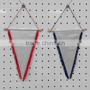 Pennant With Colored Fringe and Wooden Pole thumbnail-3