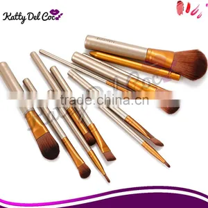 12pcs Naked Make up Brushes Professional Manufacturers China thumbnail-3