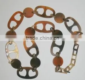 Eco-friendly Nice Water Buffalo Horn Necklace Jewelry Made in Vietnam thumbnail-1