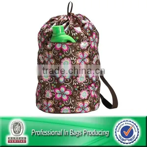 Nice Workmanship Drawstring Canvas Disposable Hotel Laundry Cloth Drawstring Bags thumbnail-1