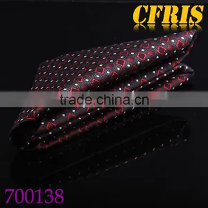 Charming Pocket Suqare,25*25cm Dots Polyester Pocket Square Package thumbnail-3