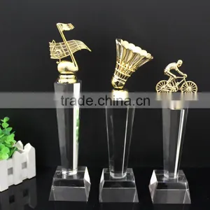 2016 Cheap China New Medal & Crystal Sports Award Trophy thumbnail-4