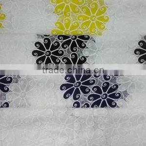 YH005# Lace Fabric for Wedding Dress /Burning Flower Lace Fabric /TC Material Lace Fabric thumbnail-6