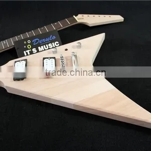 Hand Made High End Hollow Body Guitar Kit thumbnail-4