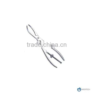 HOT SELL! Bent-tip Reduction Forceps Veterinary Use Orthopedic Surgical Instruments thumbnail-1