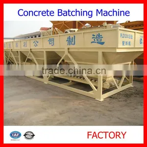 4 Aggregate Bins Concrete Batching Machine in Brazil thumbnail-1