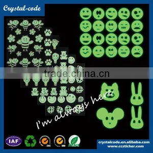 Self Adhesive Label Sticker Roll Glow in the Dark Sticker Paper thumbnail-1
