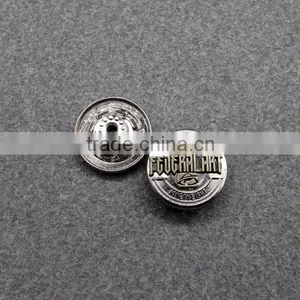 Rolling Plating Silver Denim Button thumbnail-2