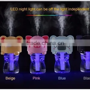 DC5V USB Office Ultrasonic Mini Portable Cartoon Shaped Humidifier thumbnail-1
