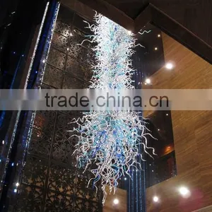 Glass Chandelier Art Glass Chandelier thumbnail-1