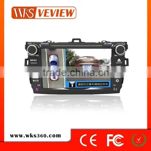 360 Degree Car Camera System With Seamless Surround View Packing Assistant thumbnail-1