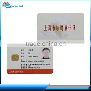 Full Color Printing Plastic Smart Contact Photo id Card thumbnail-1