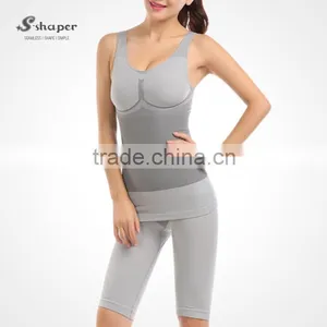S-SHAPER Tourmaline Bamboo Bodysuits Far Infrared Body Shaper Underwear thumbnail-4
