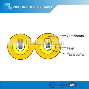 4 Core Figure 8 Structure Jacket Interconnect Cable GJFJ8V thumbnail-2