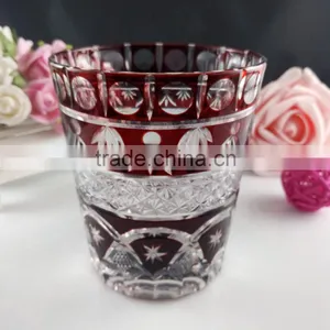 350ml Beautiful Crystal Cup Glass Cup for Wedding Party and Home thumbnail-1