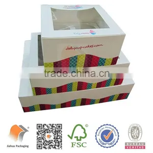 Fashionable Foldable Cardboard Display Box With Window thumbnail-1