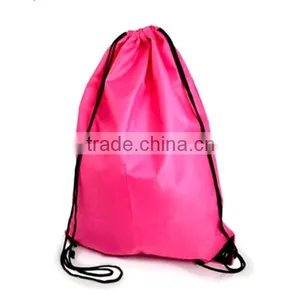 Promotional Nylon Polyester Drawstring Bag thumbnail-6