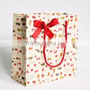 String Handle Decoration Handmade Paper Bag for Christmas thumbnail-2